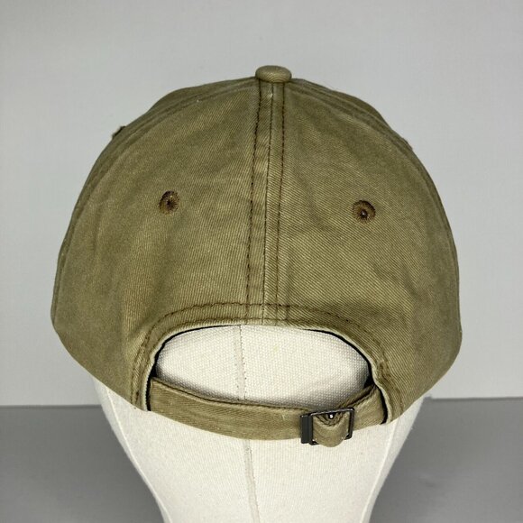 Dog Mom Beige Green Adjustable Hat - Picture 3 of 7